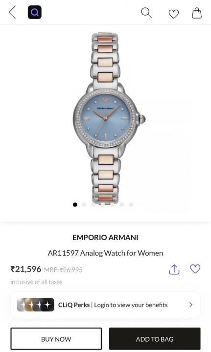 Emporio Arrwa%ni AR11597