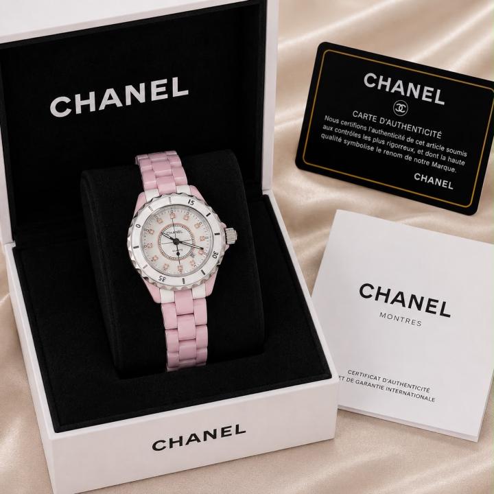 CHENNEL  CERAMIC LADY HEAVY DIAMOND  1103
