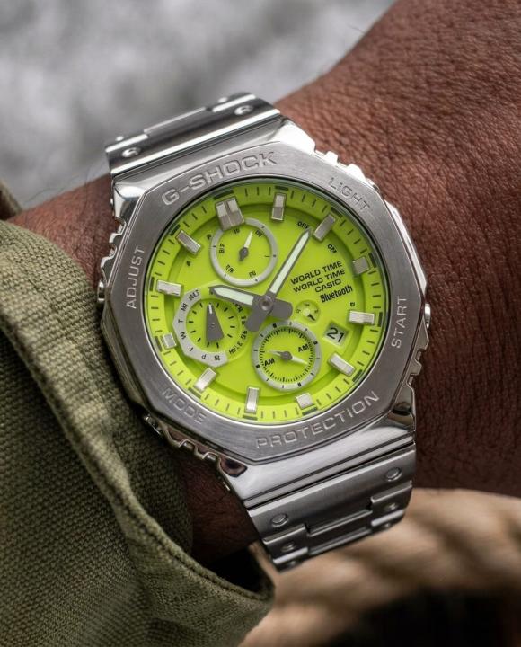 Casio G-Shock GMC-B2100ZE-1AJR silver green