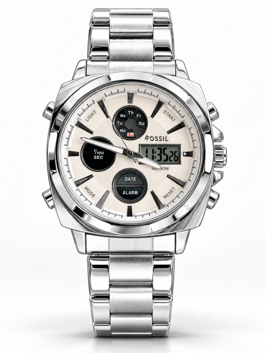 FOSSI DIGITAL AND ANALOG BOTH WORKING PREMIUM WATCH