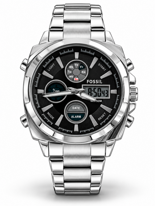 FOSSI DIGITAL AND ANALOG BOTH WORKING PREMIUM WATCH