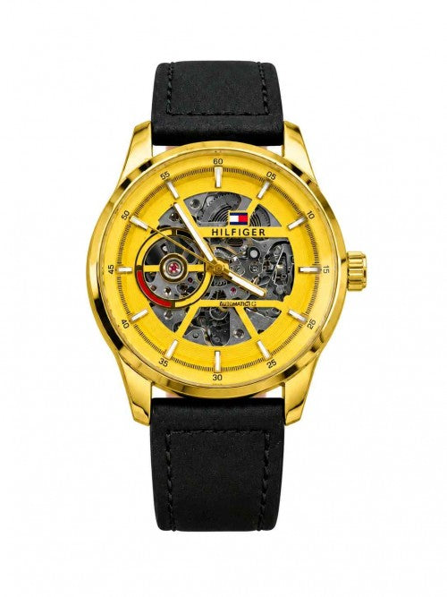 Tommy Hilfigar Automatic Black gold