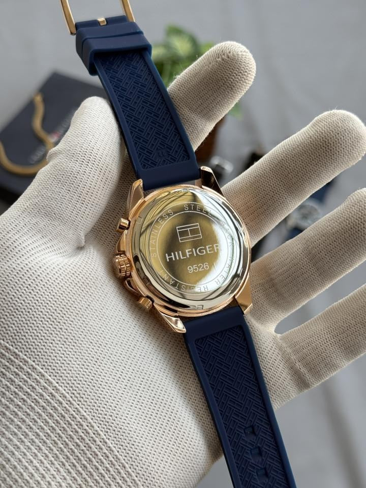Tommy Decker All Chronograph Working Blue