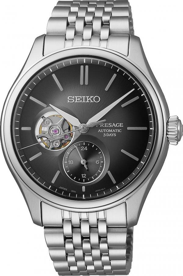 Seiko presage SPB471 Automatic silver Black