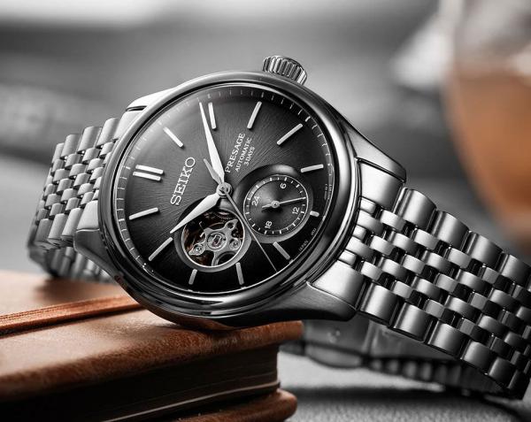 Seiko presage SPB471 Automatic silver Black