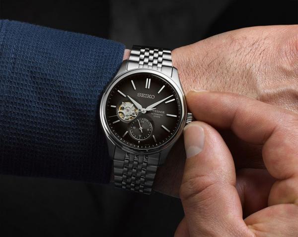 Seiko presage SPB471 Automatic silver Black
