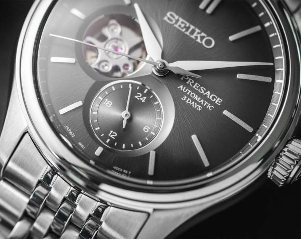 Seiko presage SPB471 Automatic silver Black