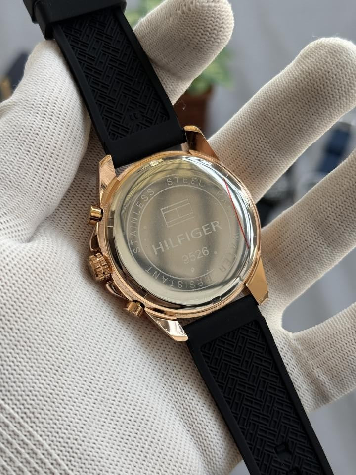 Tommy Decker All Chronograph Working Blue