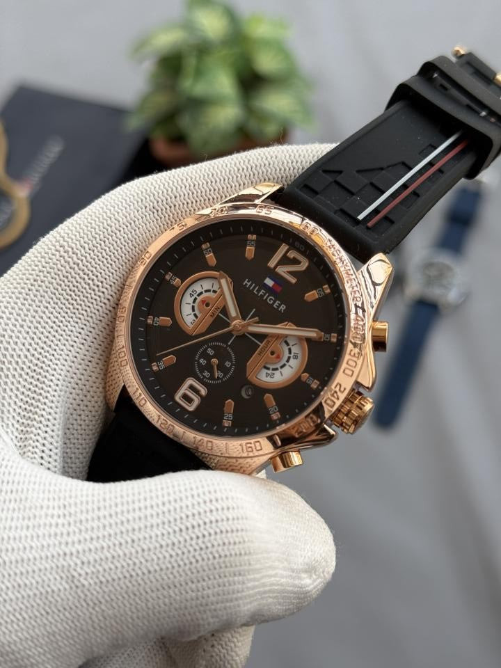 Tommy Decker All Chronograph Working Blue