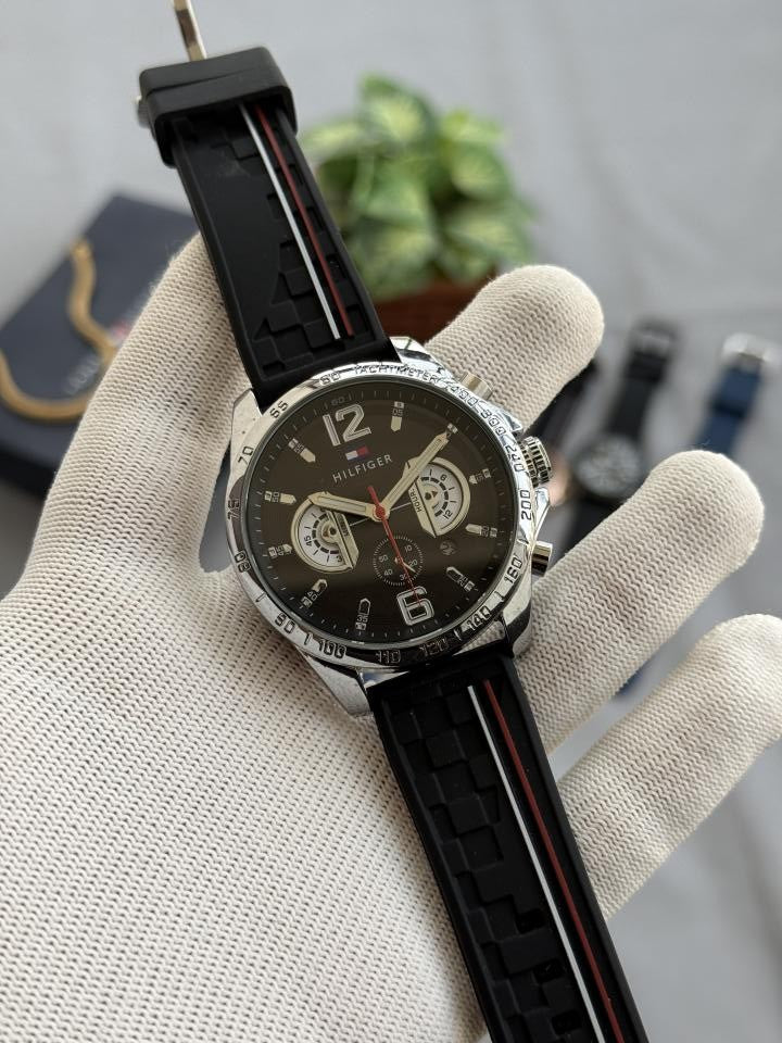 Tommy Decker All Chronograph Working Blue
