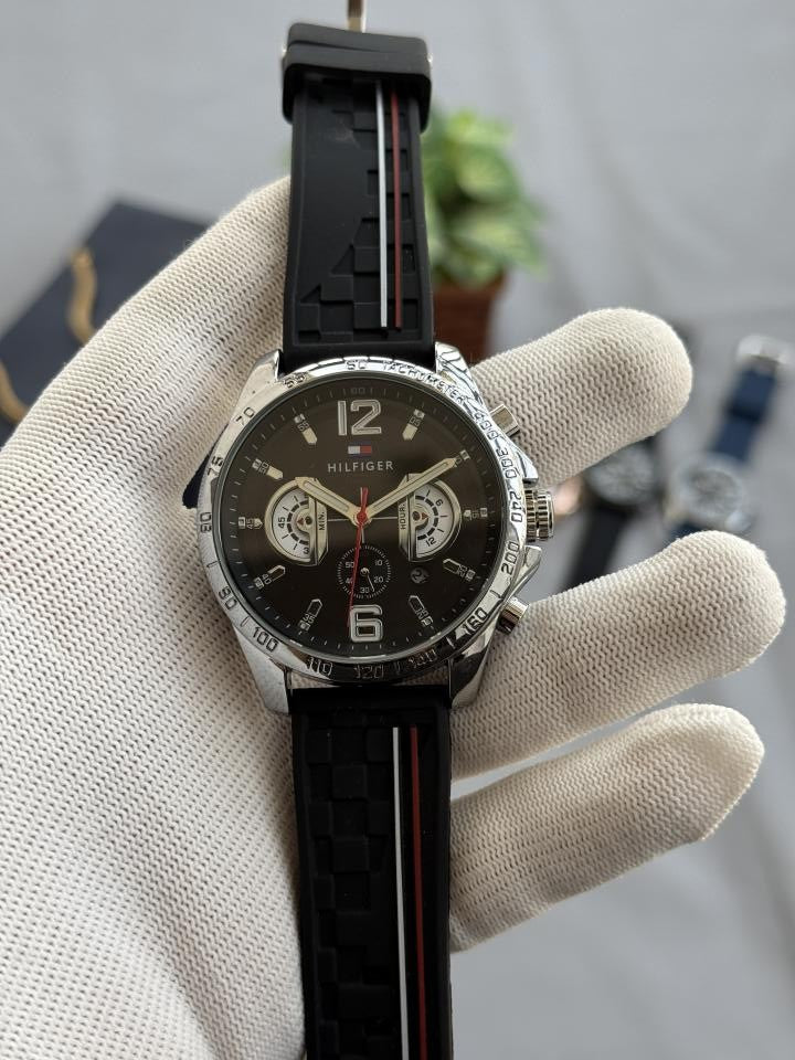 Tommy Decker All Chronograph Working Blue
