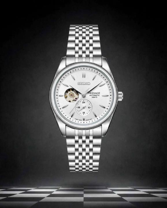 Seiko presage SPB471 Automatic silver White