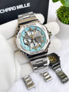 Casio G-Shock 2100 Chronograph Silver Tiffany Dial AT442