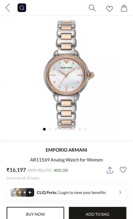 Emporio Armaani AR11569 Steel quality