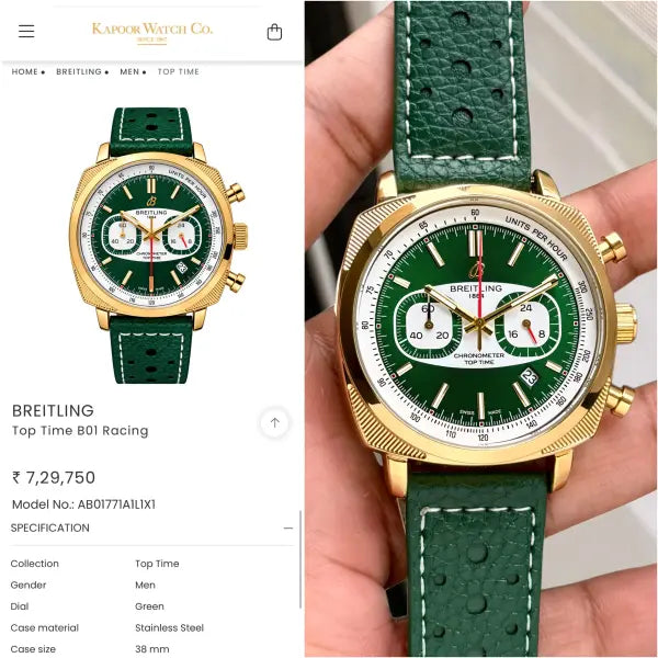 Breitling Top Time Racing Edition Japan No Colour Fading