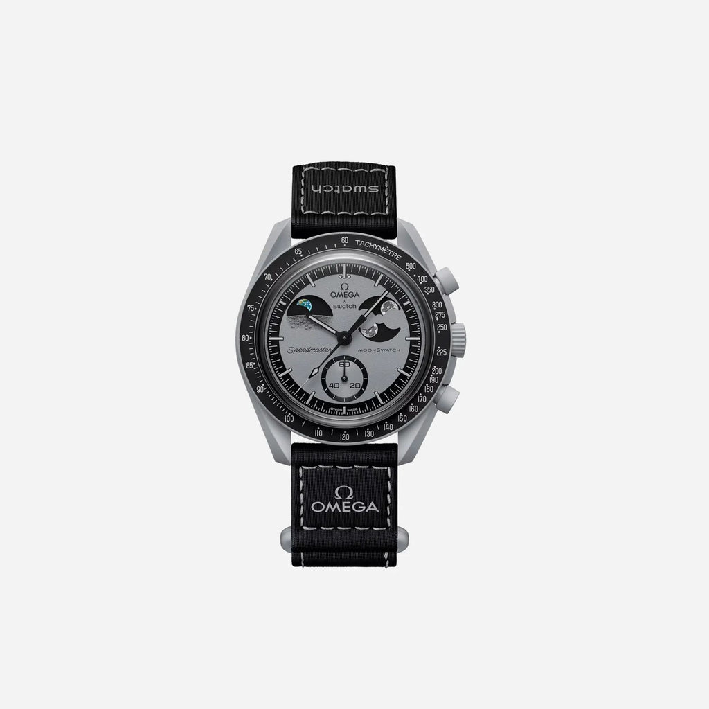 Swatch X Omega Bioceramic Moonswatch Mission To Earthphase