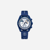 Swatch X Omega Bioceramic Moonswatch Mission To Earthphase (Blue)