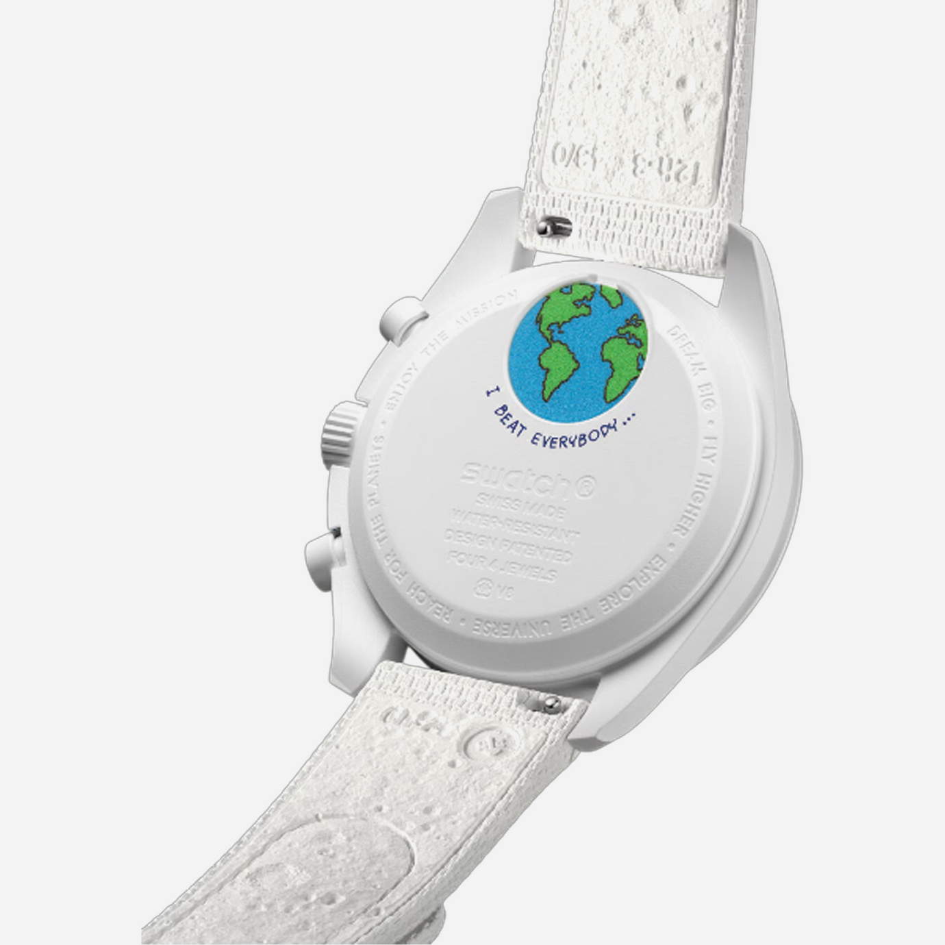 Swatch X Omega Bioceramic Moonswatch Mission To Earthphase - Moonshine Gold Snow