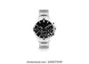Silver Black Men's Watch