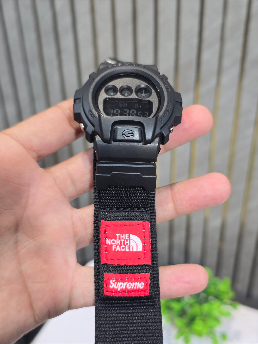 G Shock North Face x Supreme